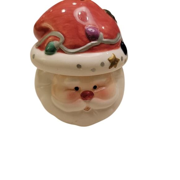 Santa & Hat Salt & Pepper Shakers Kitchenware Christmas Kitchen Decor - Picture 1 of 9